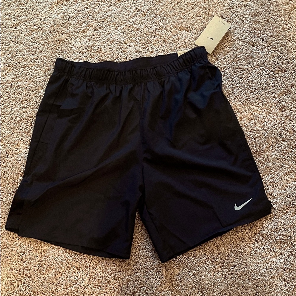 NWT Nike Men's Black Nylon Running Shorts size large